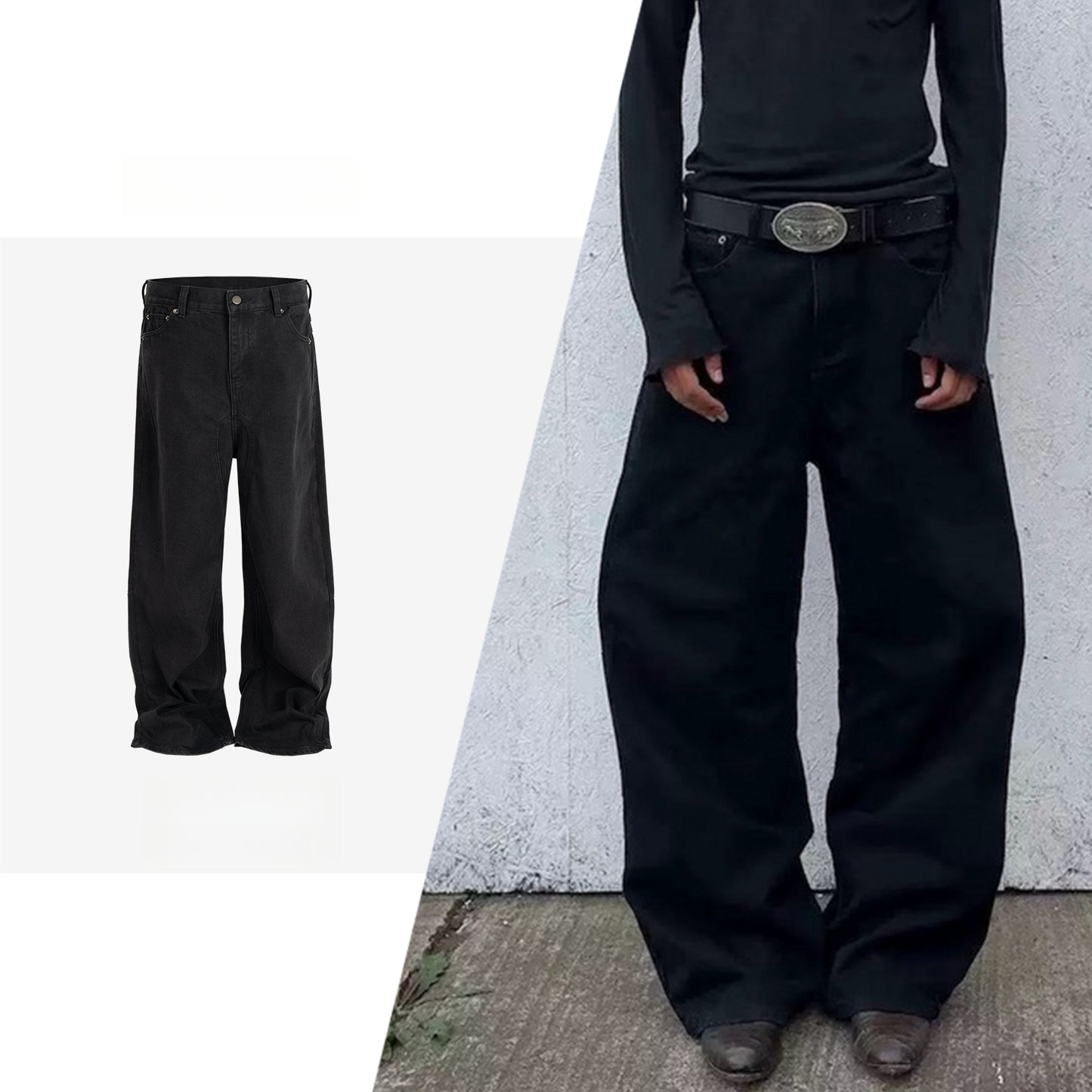 Rock Revival Jeans Washed Straight Pants