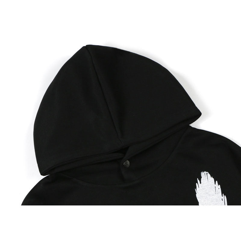 Streetwear Hoodie Cartoon Pussy Print Hooded Sweater Oversize Loose Hoodie