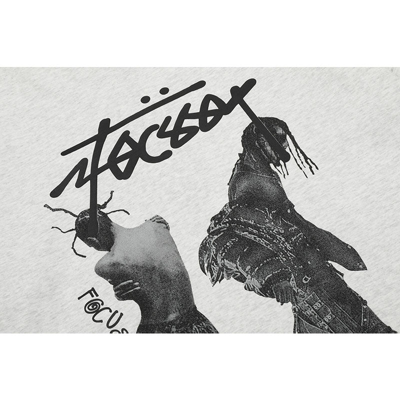 Marcas De Streetwear Summer Vintage Old Figure Print Short Sleeve T-Shirt
