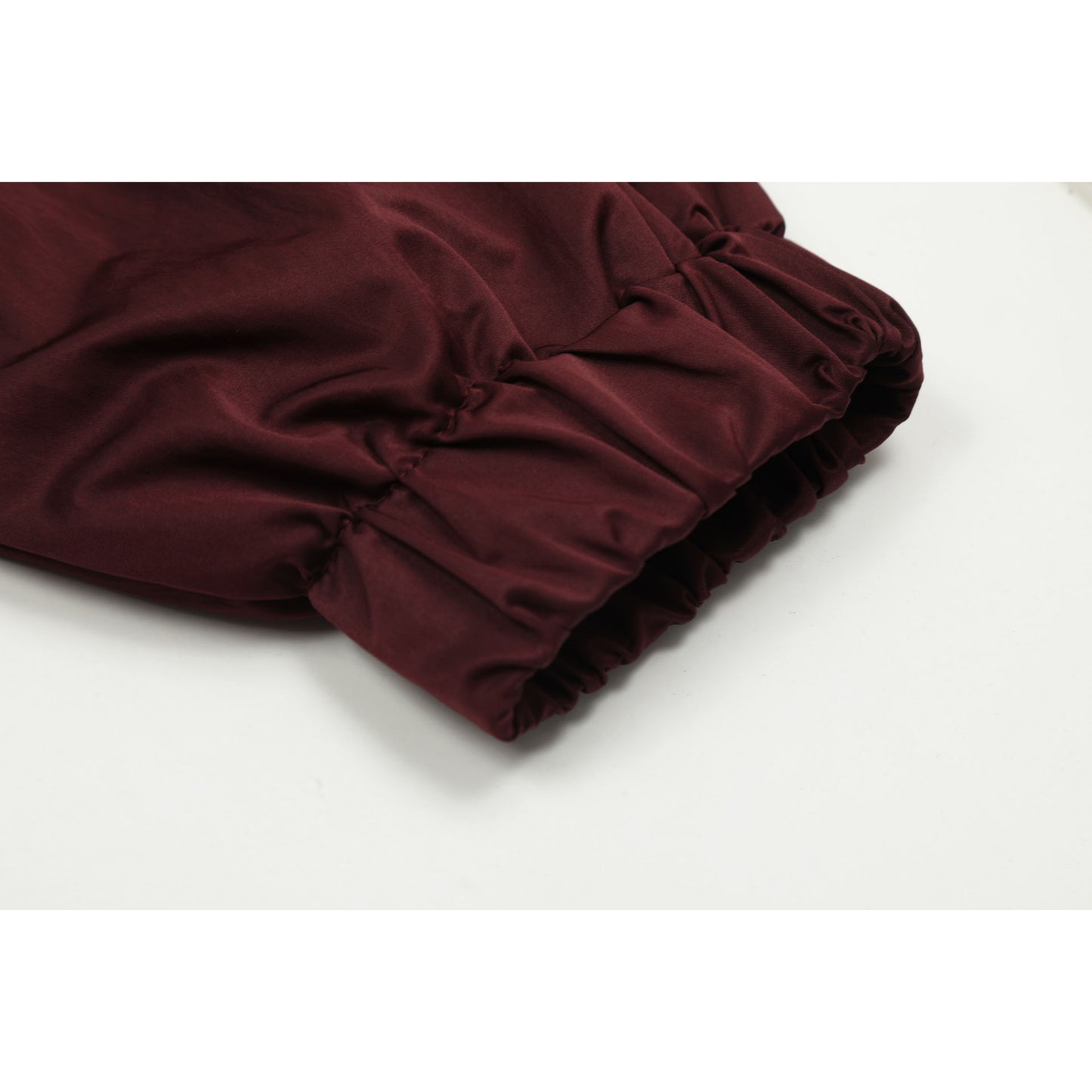 New York Hip Hop Style Vintage Embroidery Autumn Loose Sports V-Neck Top
