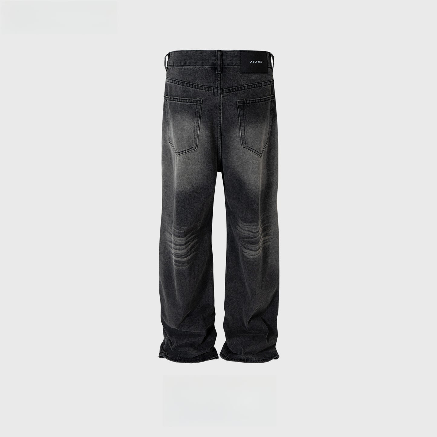 Rock Revival Jeans Vintage Trousers Straight Wide-Footed Jeans