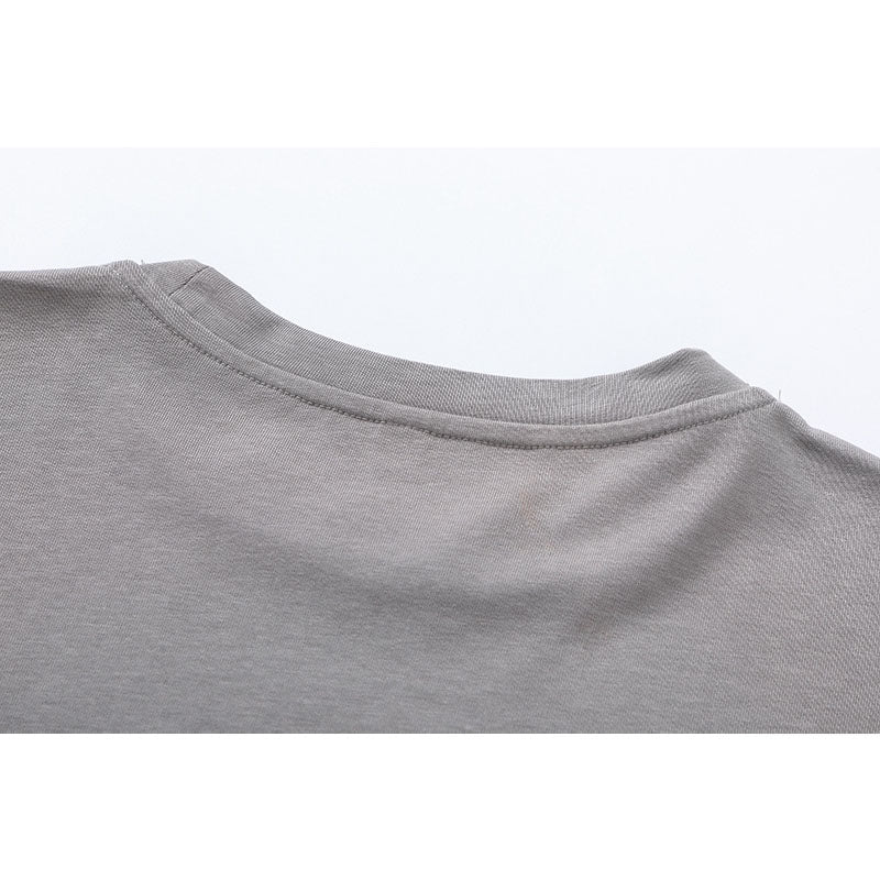 Vintage Tišö Rt Crew Neck Short Sleeve T-Shirt Summer Casual Top