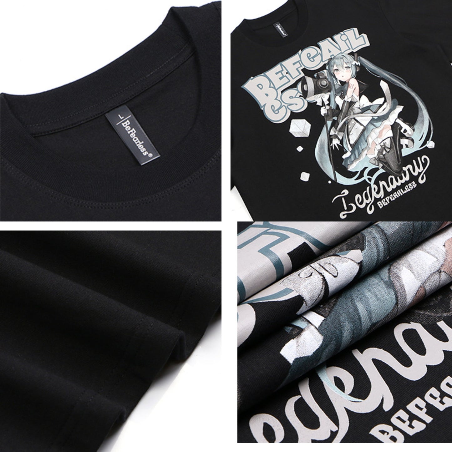 80s And 90s Vintage T Shirts Cartoon Print Loose Short Sleeve Men and Women