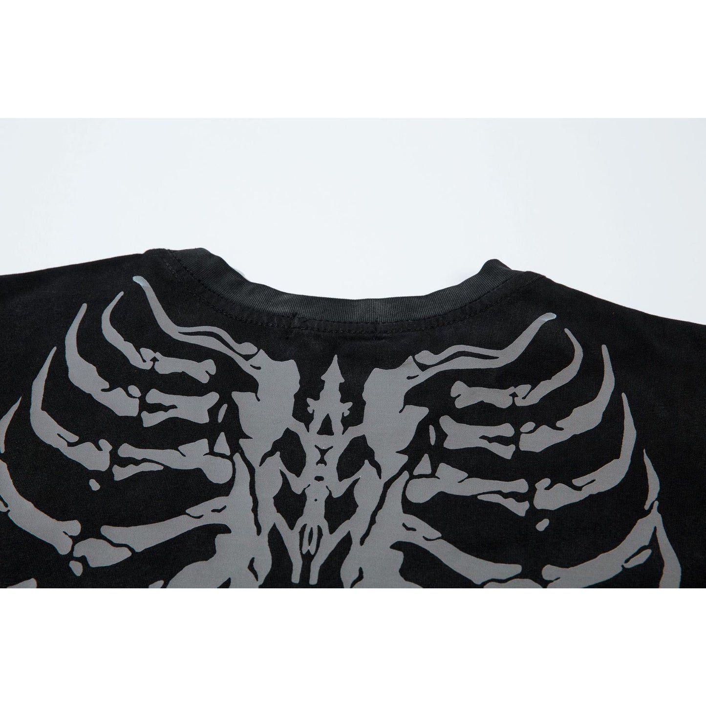 Ye T Shirt Summer Hip Hop Skull Print T-Shirt Short Sleeve