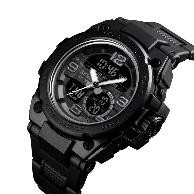 Analog-Digital Watch Outdoor Sports Fashion Waterproof Watch