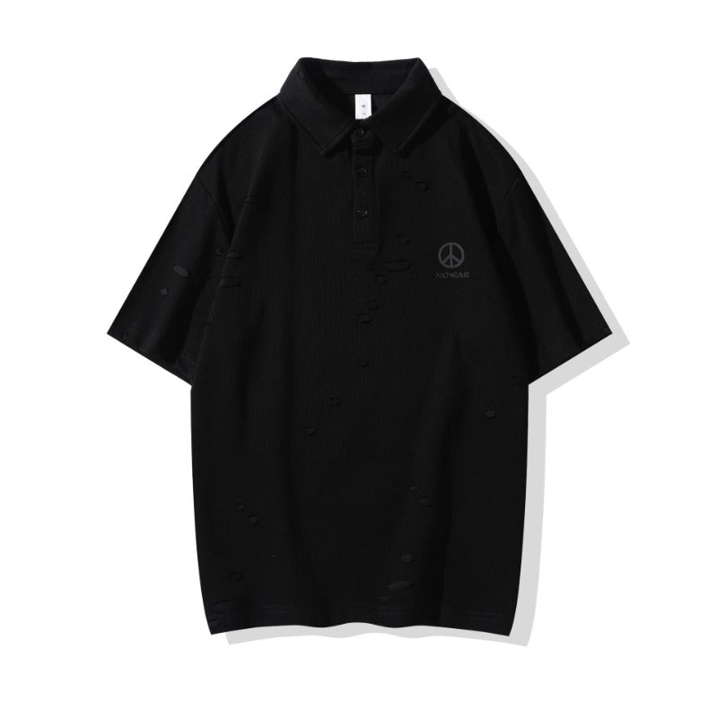Men T-shirts Summer Short Sleeve Loose Top