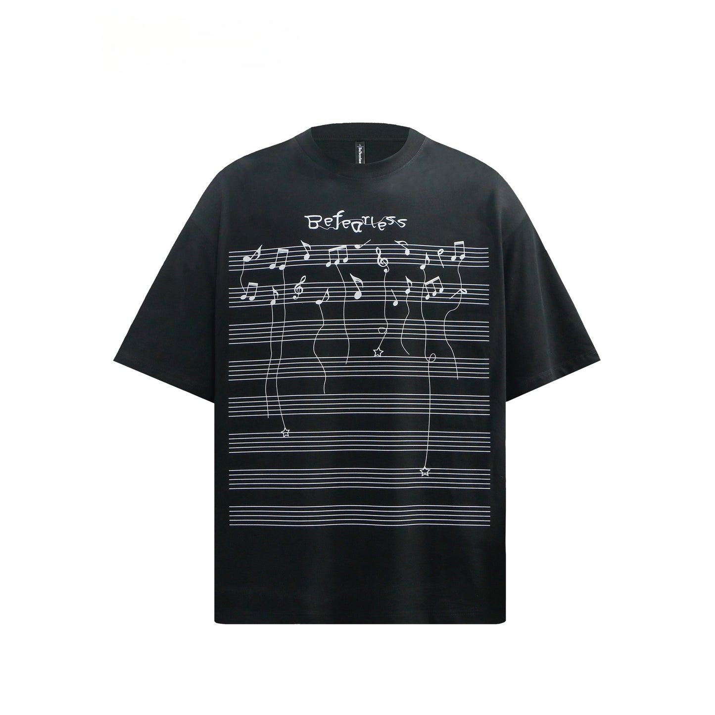 80s And 90s Vintage T Shirts Alphabet Sheet Short Sleeve Summer Men's and Women's Loose Tops