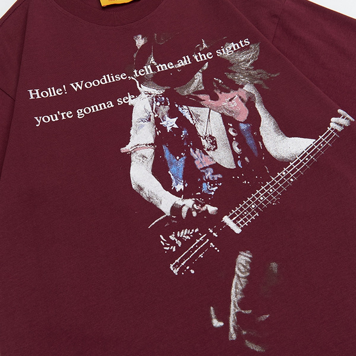 90s West Coast Hip Hop Fashion T Shirts Heavy Metal Rock Band Short Sleeve T-Shirt