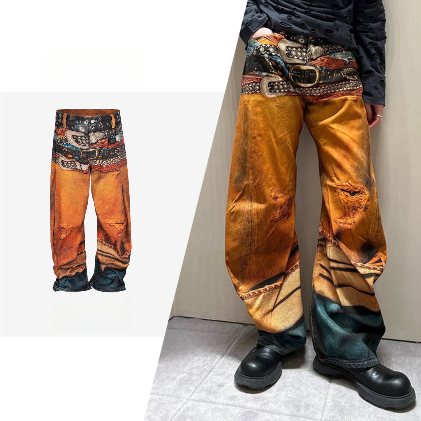 Rock Revival Jeans Ripped Pants
