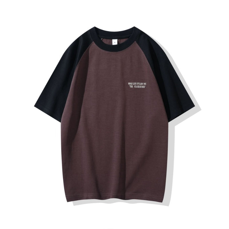 Men T-shirts Summer Short Sleeve Loose Top