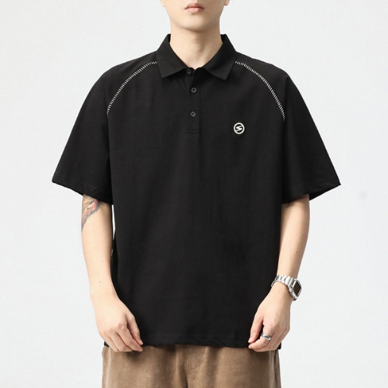 Men T-shirts Short Sleeve Loose Top