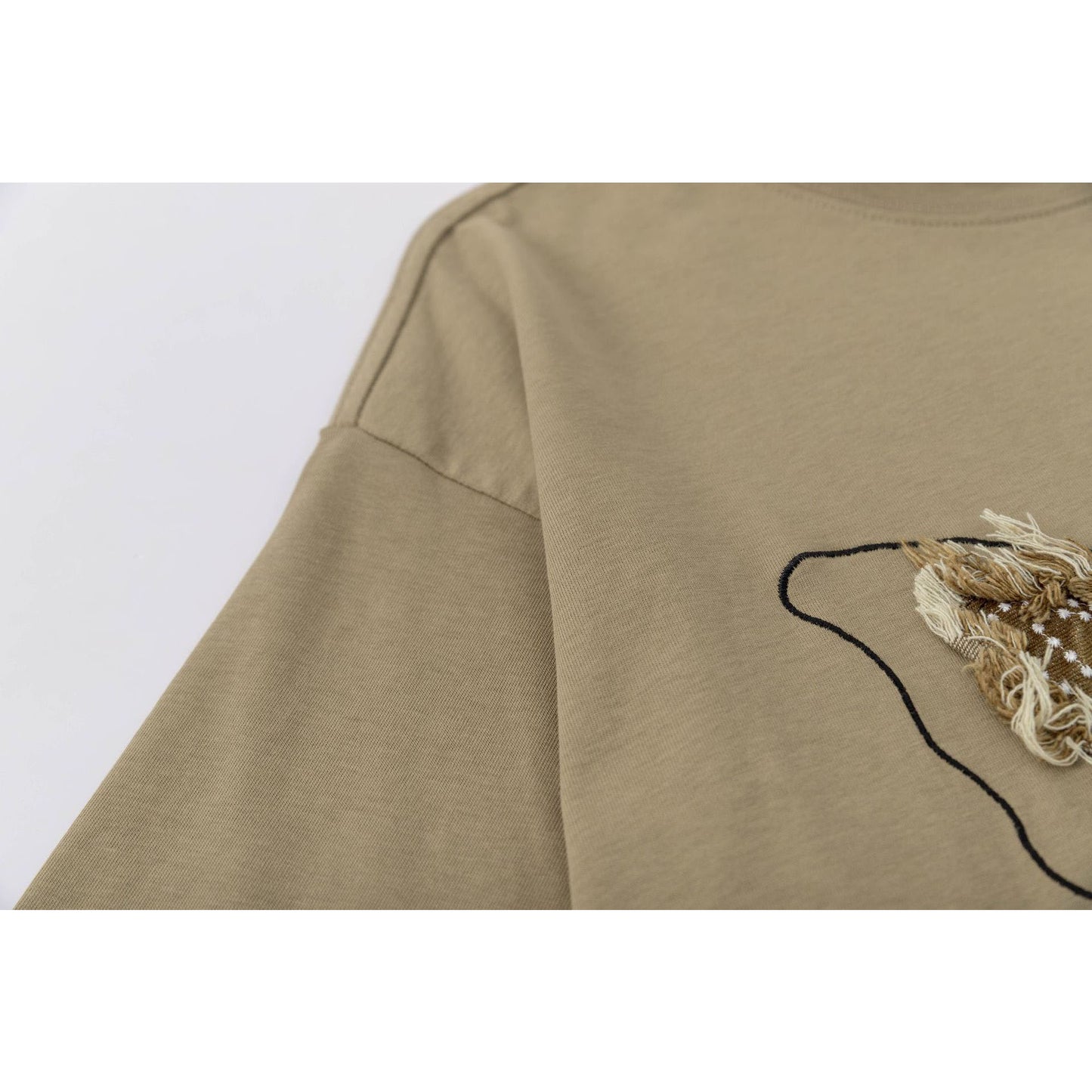 1990 Fashion T-Shirt Summer Vintage Embroidered Short Sleeve T-Shirt