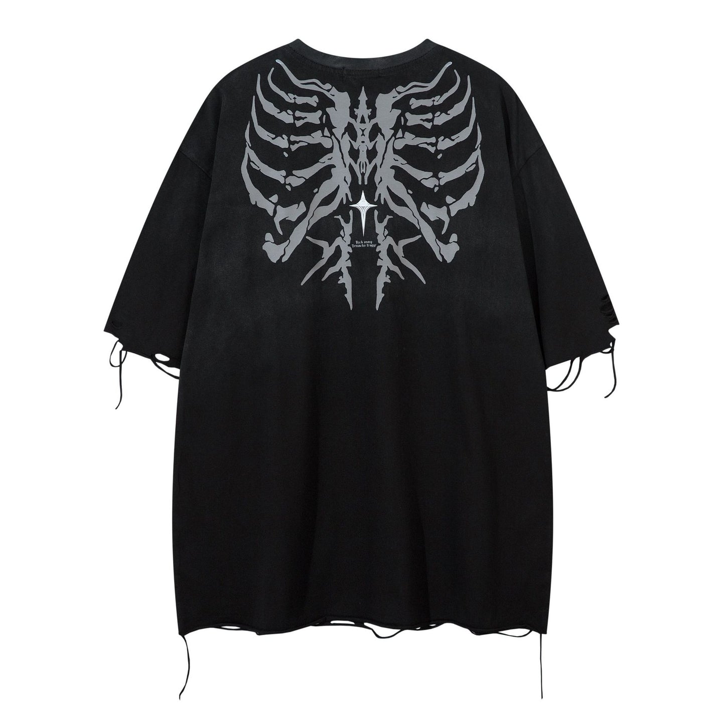 Ye T Shirt Summer Hip Hop Skull Print T-Shirt Short Sleeve