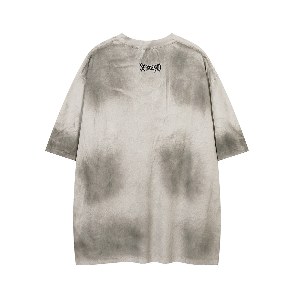 1990 Fashion T-Shirt Summer T-Shirt Washed Old Embroidered T-Shirt Short Sleeve