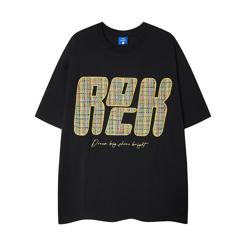 Nyc 1990 Shirt Casual Sports Vintage Loose Short Sleeve