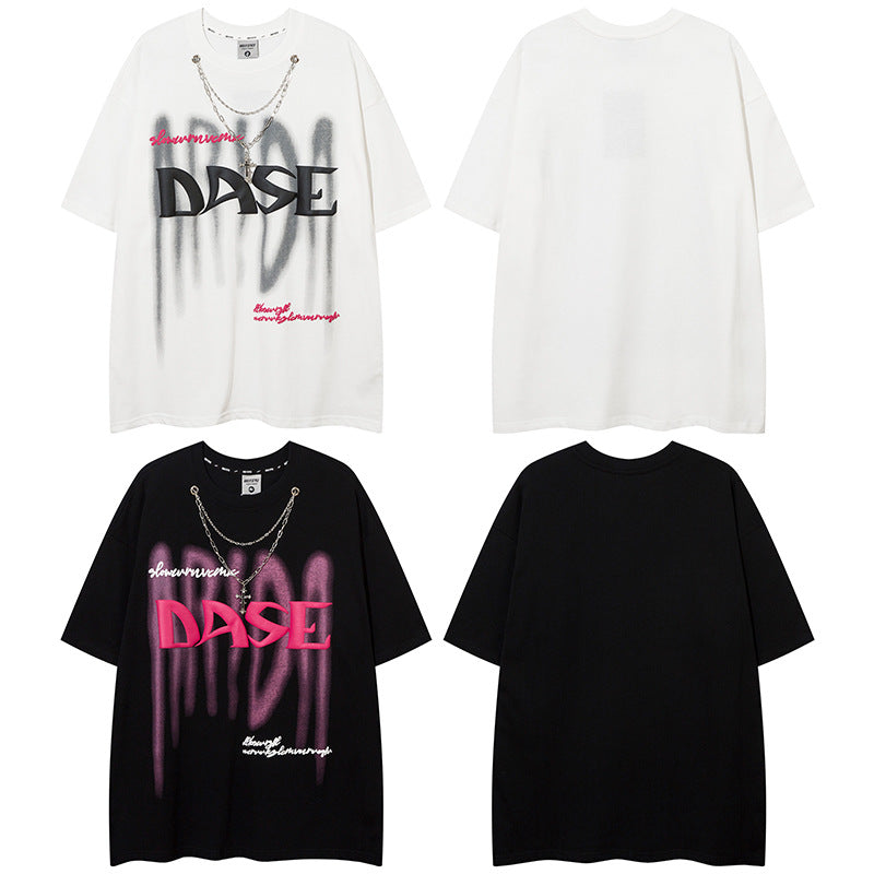 1990 Fashion T-Shirt Loose Short Sleeve