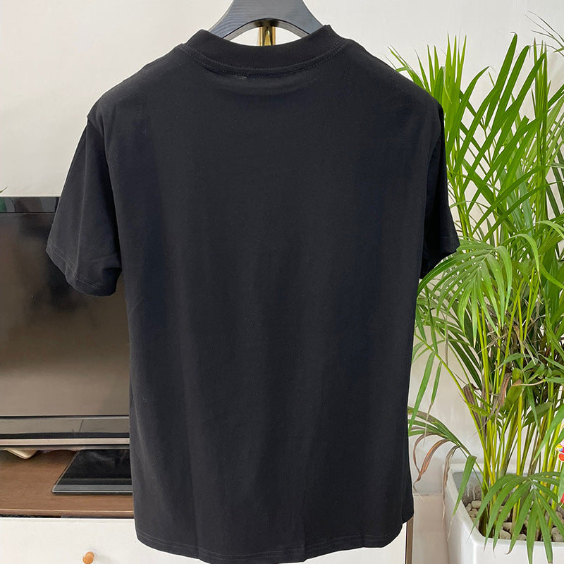 East Coast Shirts Summer Casual Print Crew Neck Short Sleeve T-Shirt Top