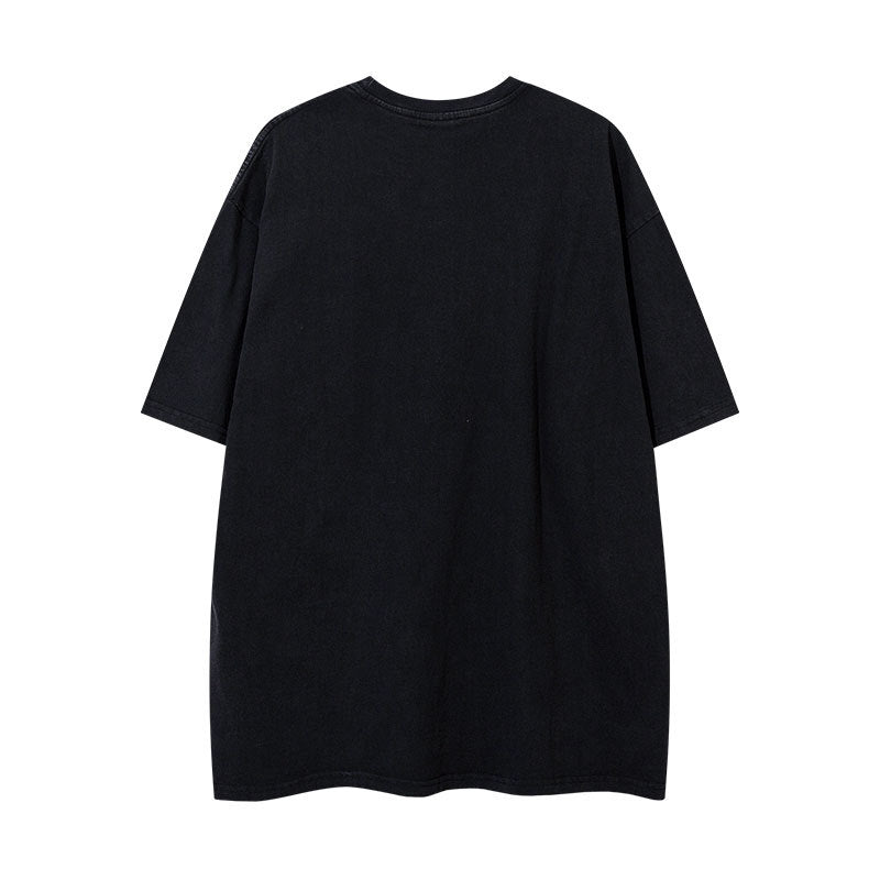 Vintage Tišö Rt Short Sleeve T-Shirt Summer Loose Top