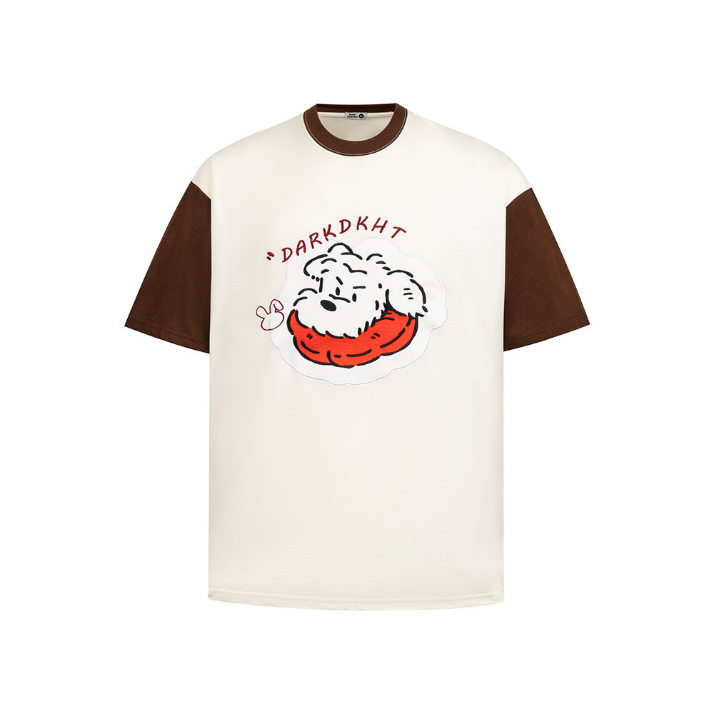 Nostalgia T Shirts Summer, Short Sleeve Cartoon Casual, Top