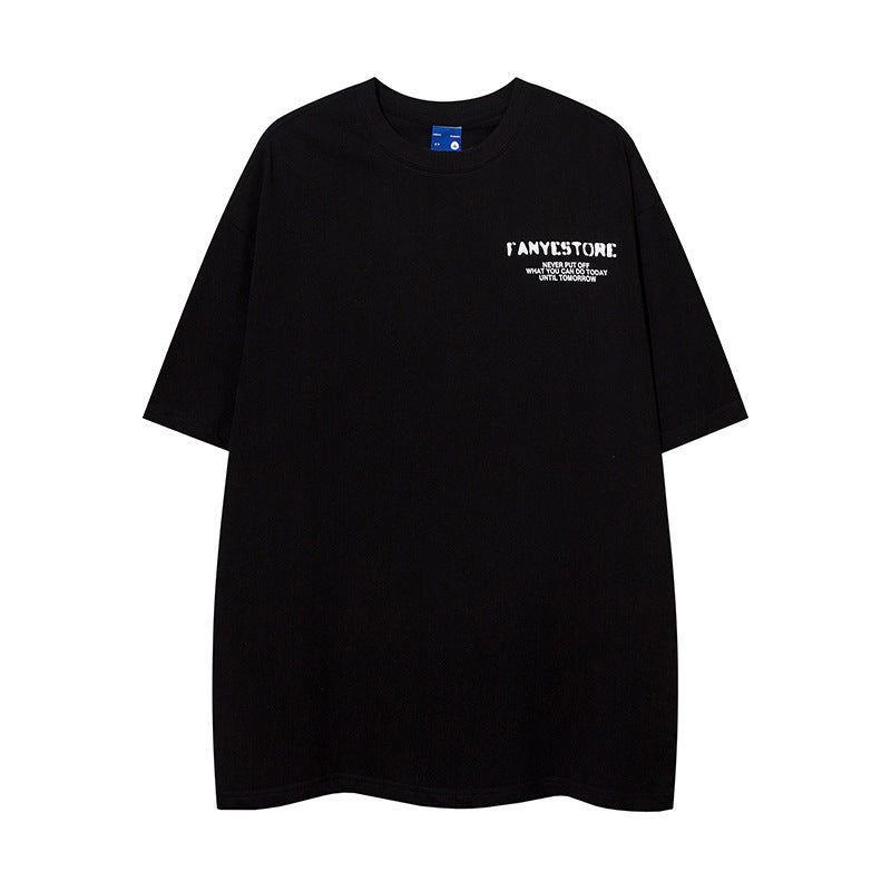 Hip hop shirt short sleeve t-shirt summer loose