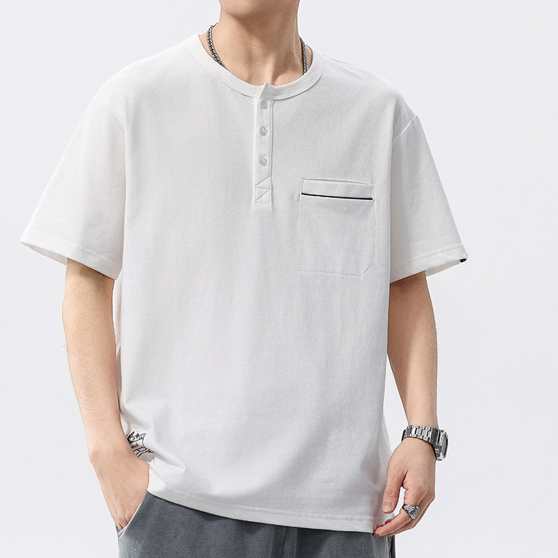 Men T-shirts Short Sleeve Summer Top