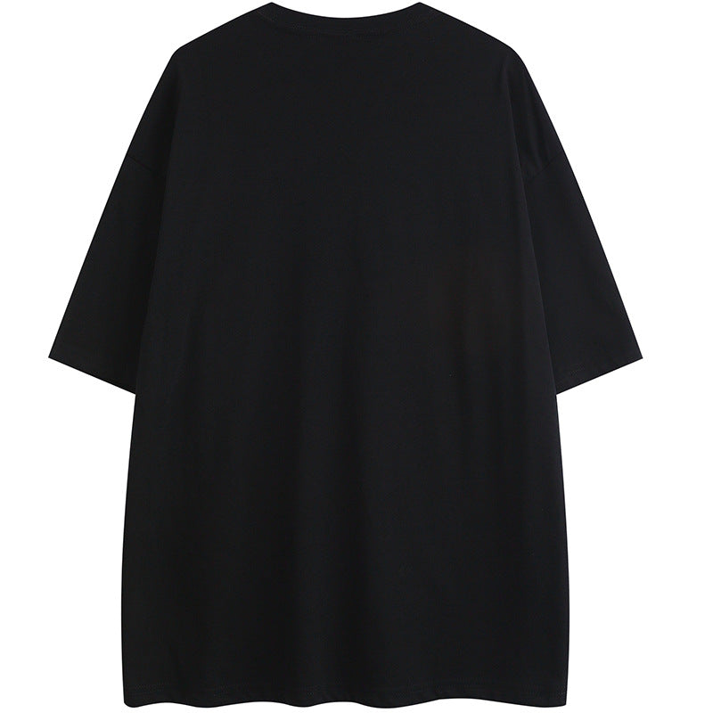 Y2K mens shirt vintage short sleeve t-shirt