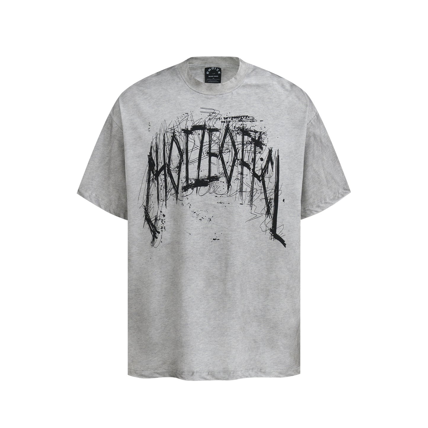 60s Style T Shirts Summer Vintage Graffiti Print Short Sleeve T-Shirt
