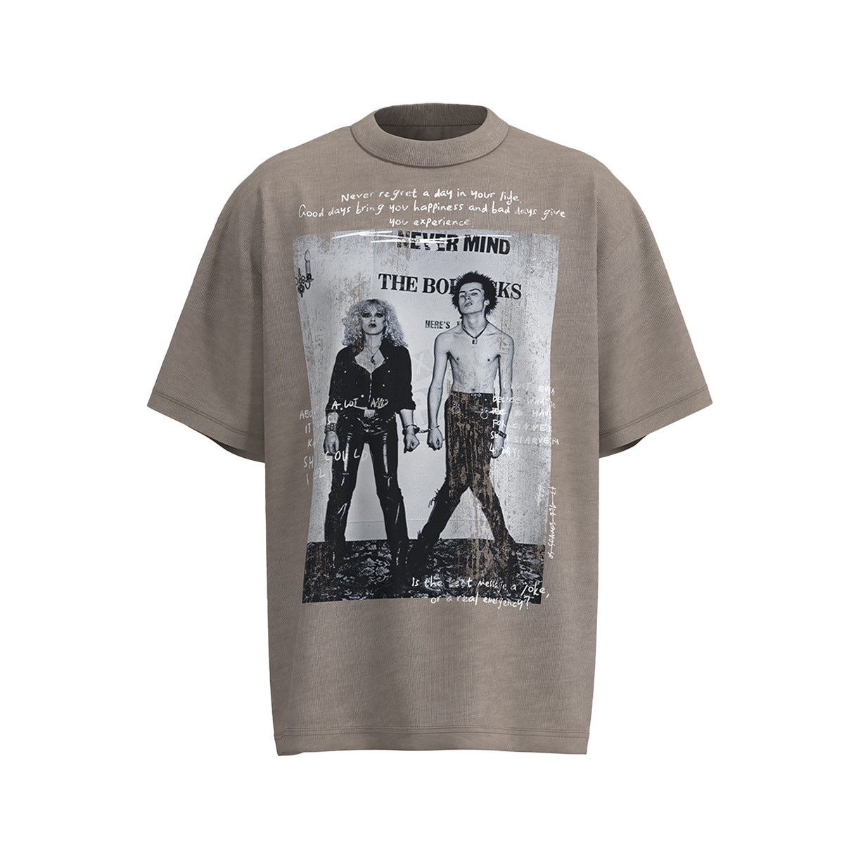 60s Style T-Shirts Summer Character Print T-Shirts