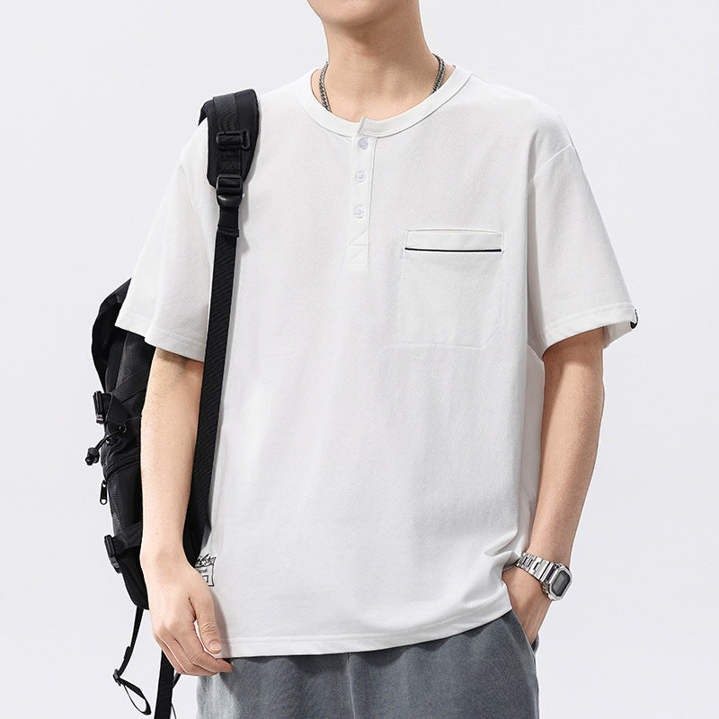 Men T-shirts Short Sleeve Summer Top