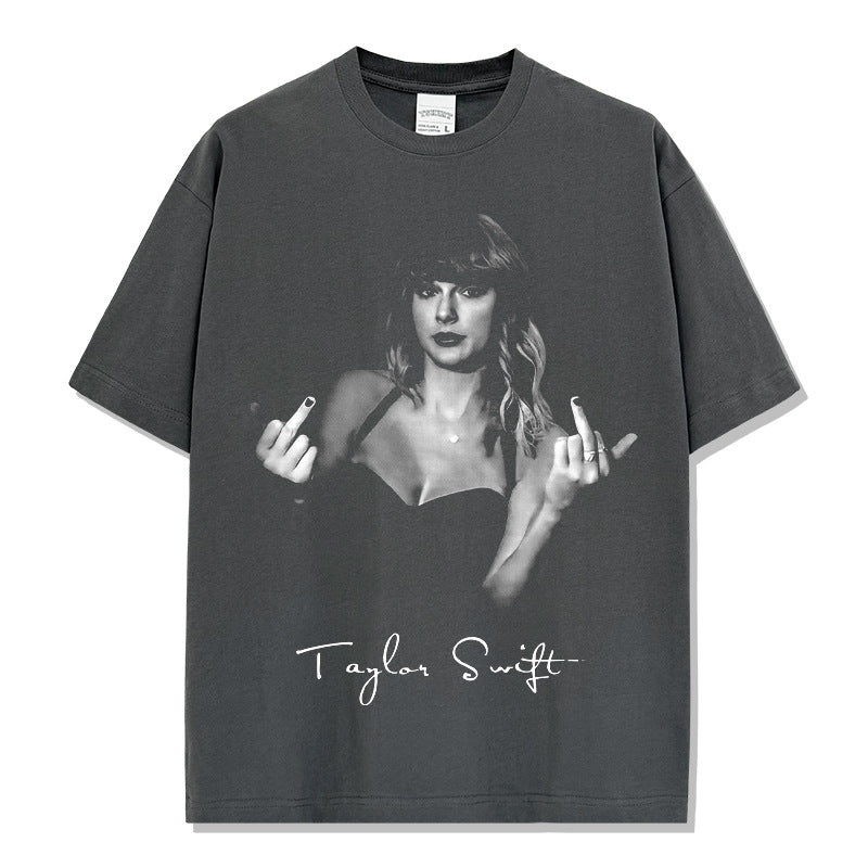 Unisex T-shirts loose cotton