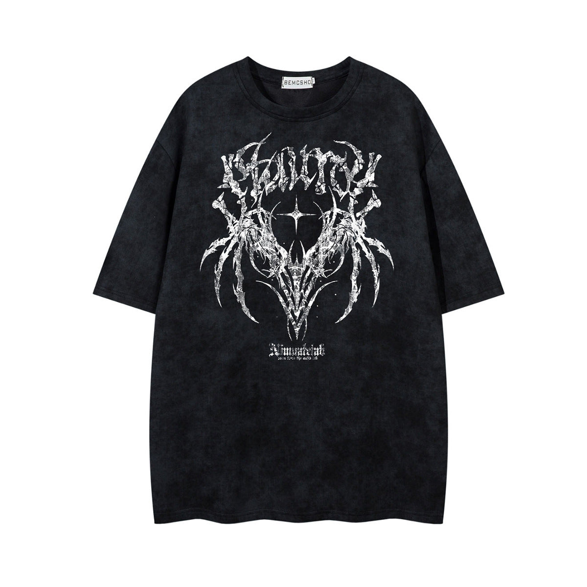 Ye T Shirt Skull Print Short Sleeve T-Shirt