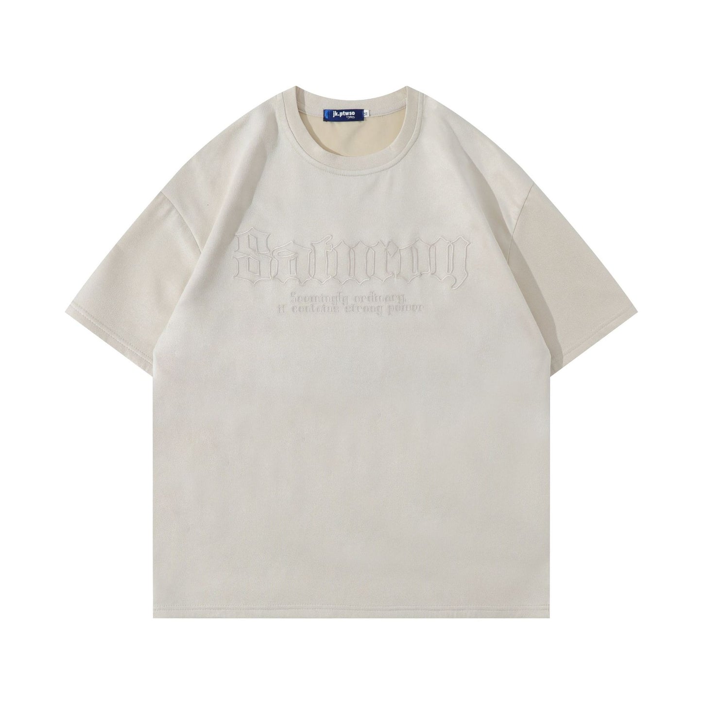 1990 Fashion T-Shirt Vintage T-Shirt Summer Embroidery Short Sleeve