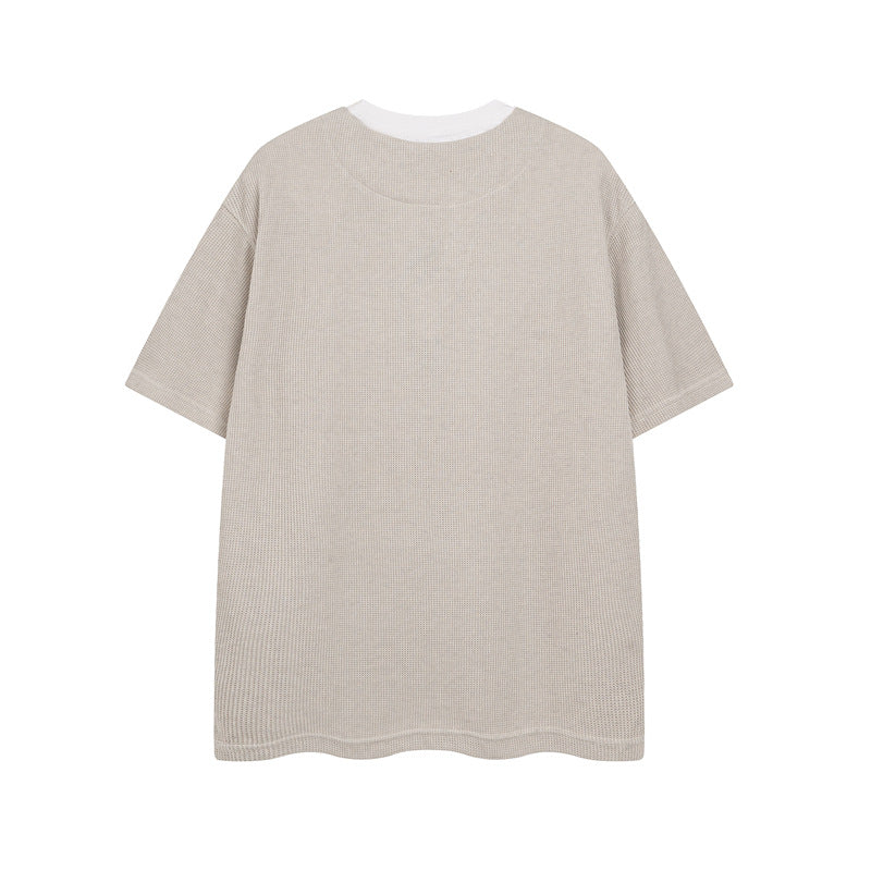 Y2K mens shirt crew neck