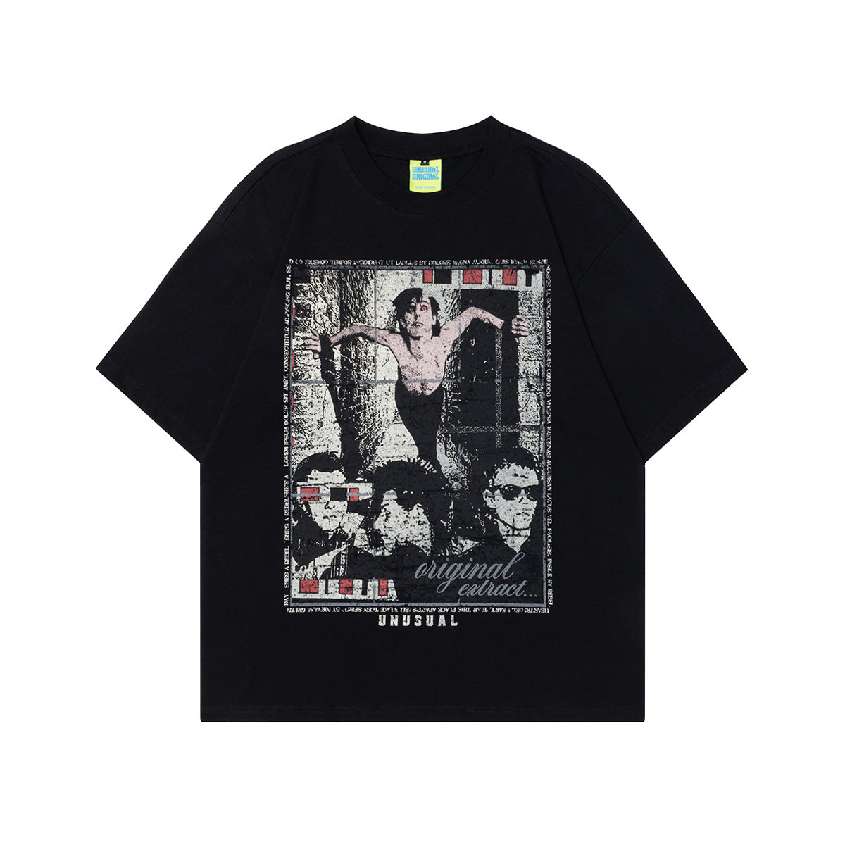 90s West Coast Hip Hop Fashion T Shirts Summer Cotton Loose Top