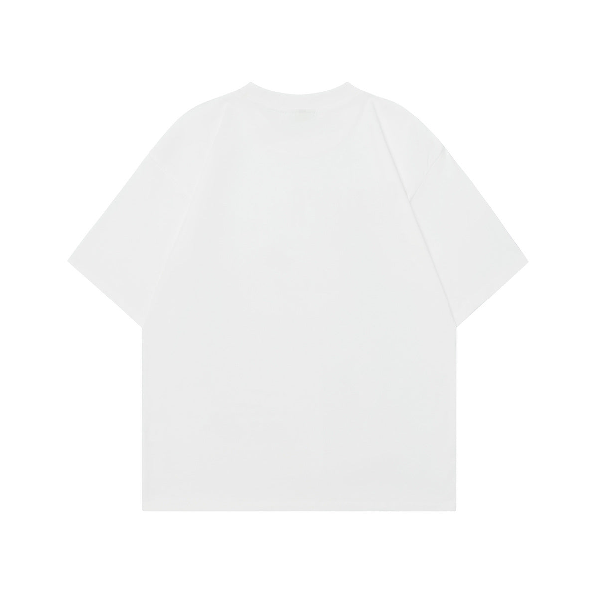Unisex T-shirts Summer Vintage Cartoon Angel Men's Loose Short Sleeve T-Shirt