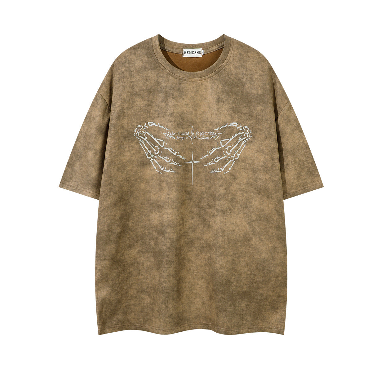 Ye T Shirt Skull Print Short Sleeve T-Shirt