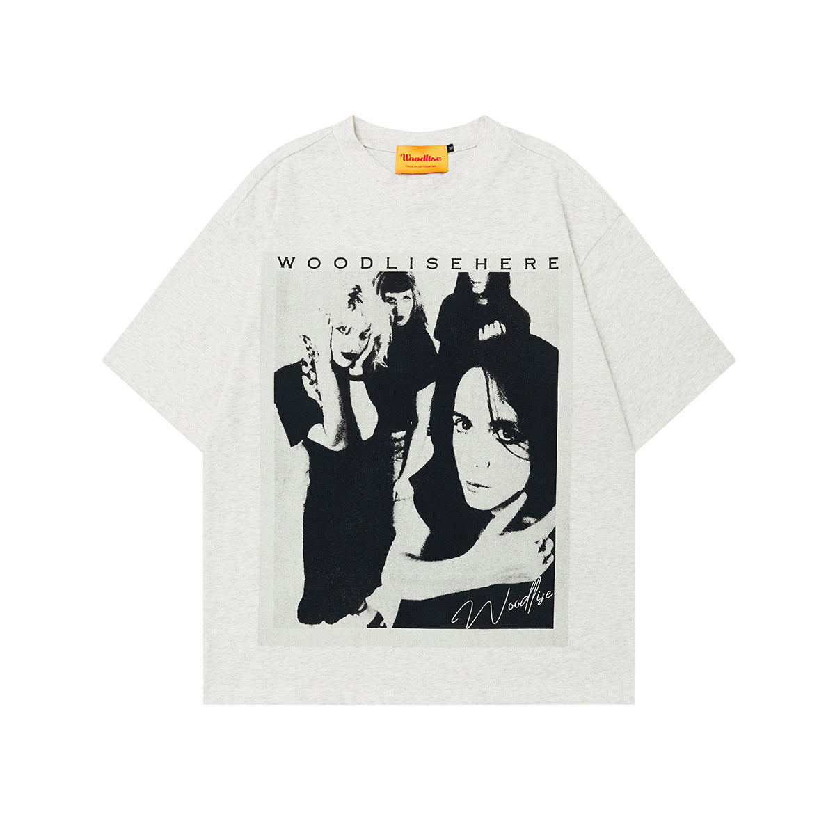 90s West Coast Hip Hop Fashion T Shirts Portrait Short Sleeve T-Shirts