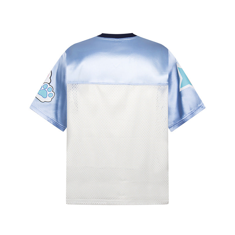 Hip Hop Shirts For Boys Vintage V Summer Quick Drying Loose Casual Sports Short Sleeve T-Shirt