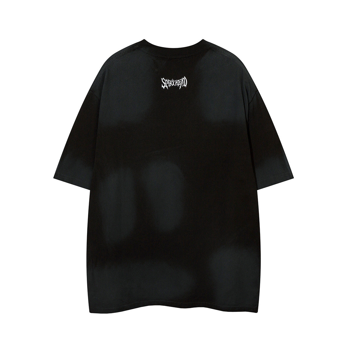 1990 Fashion T-Shirt Summer T-Shirt Washed Old Embroidered T-Shirt Short Sleeve