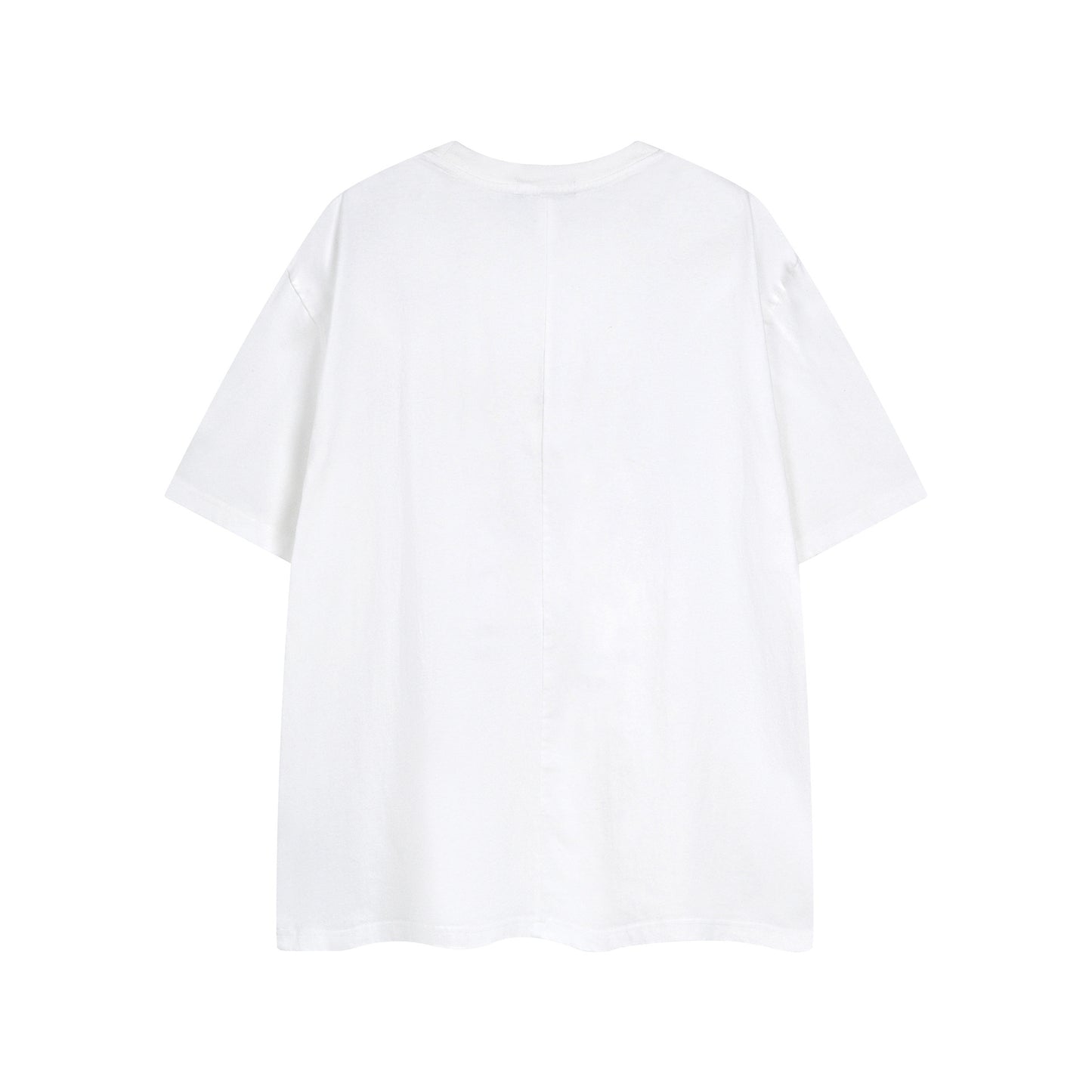 1990 Fashion T-Shirt Summer Vintage Washed Printed Short Sleeve T-Shirt