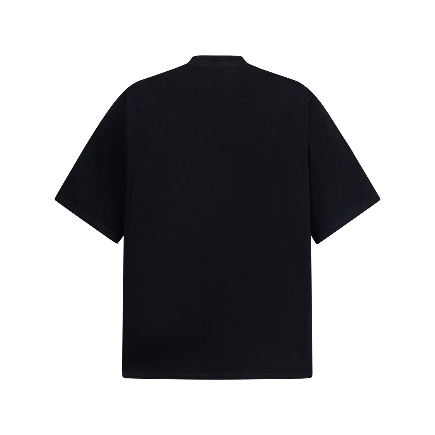 Unisex T-shirts Street Vintage Alphabet Pattern Men's Loose Short Sleeve T-Shirt