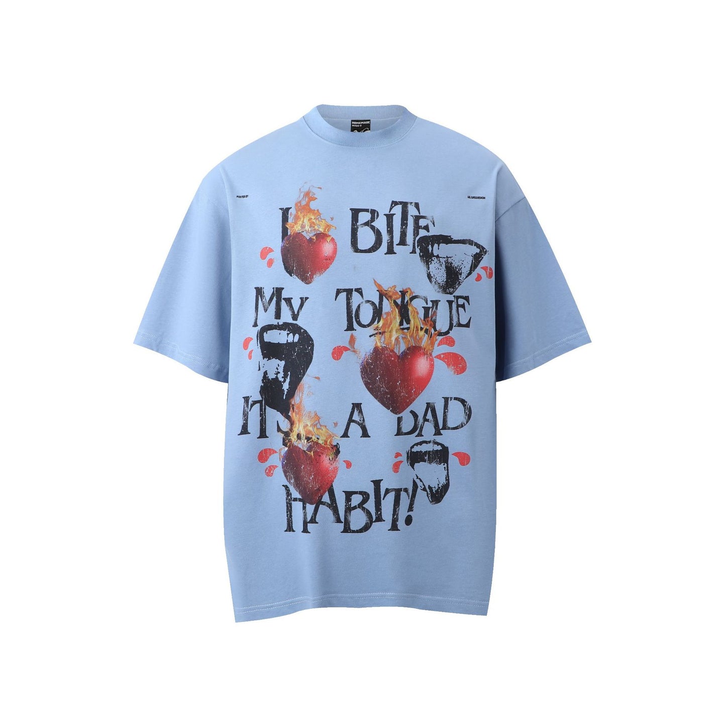 1990 Fashion T-Shirt Vintage T-Shirt Short Sleeve Loose
