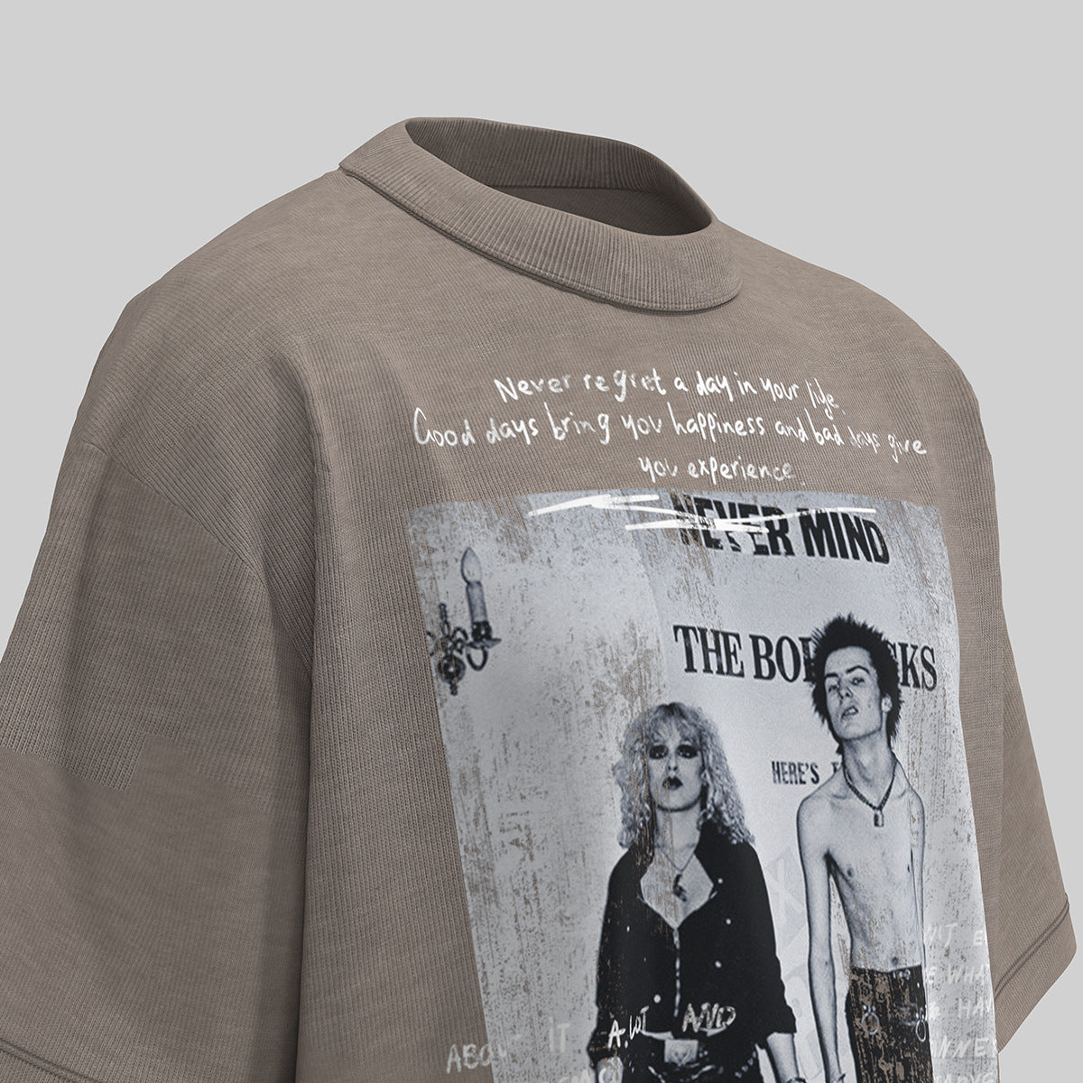 60s Style T-Shirts Summer Character Print T-Shirts