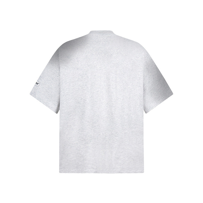 Camisas Retros Short Sleeve T-Shirt Crew Neck Top