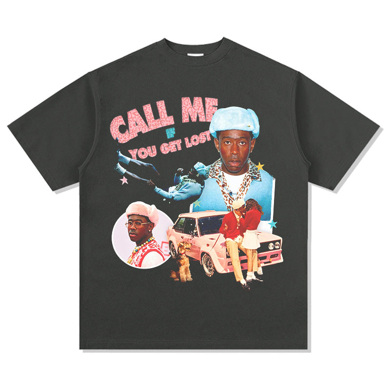 New york hip hop shop tyler hip hop creater taylor short sleeve t-shirt