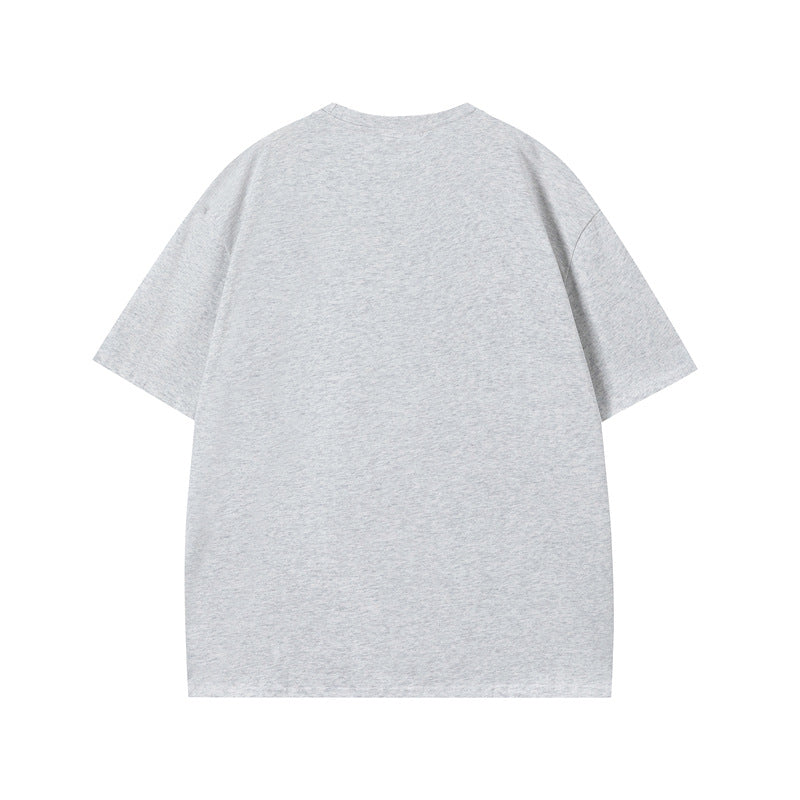 Vintage Tišö Rt Cat Short Sleeve T-Shirt Summer Casual Couple Loose Top