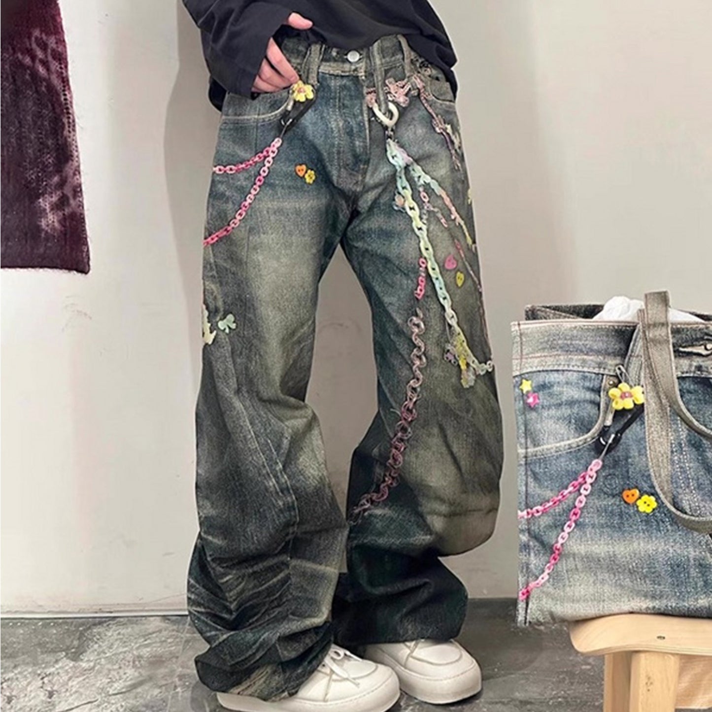 Rock Revival Jeans Washed Old Trousers