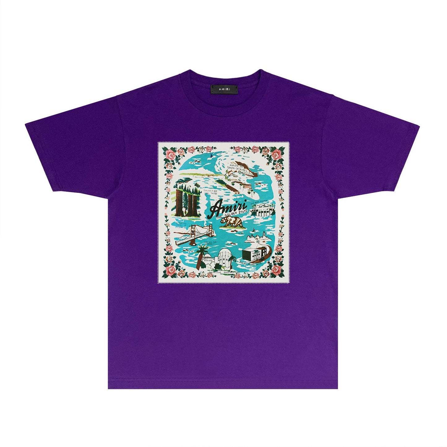 Amiri T Shirts T Shirts Short Sleeve T-shirt Blouse