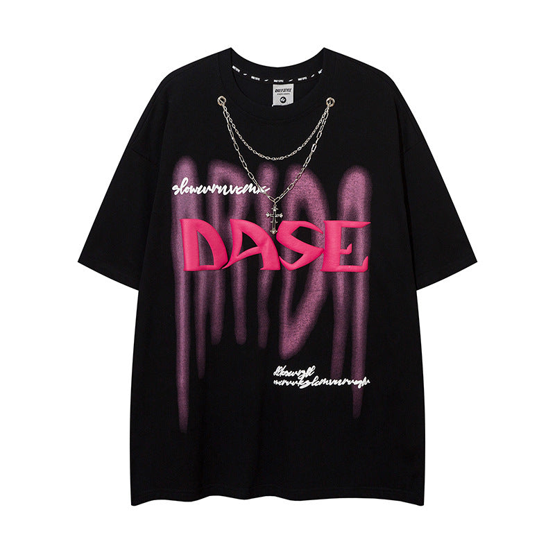 1990 Fashion T-Shirt Loose Short Sleeve