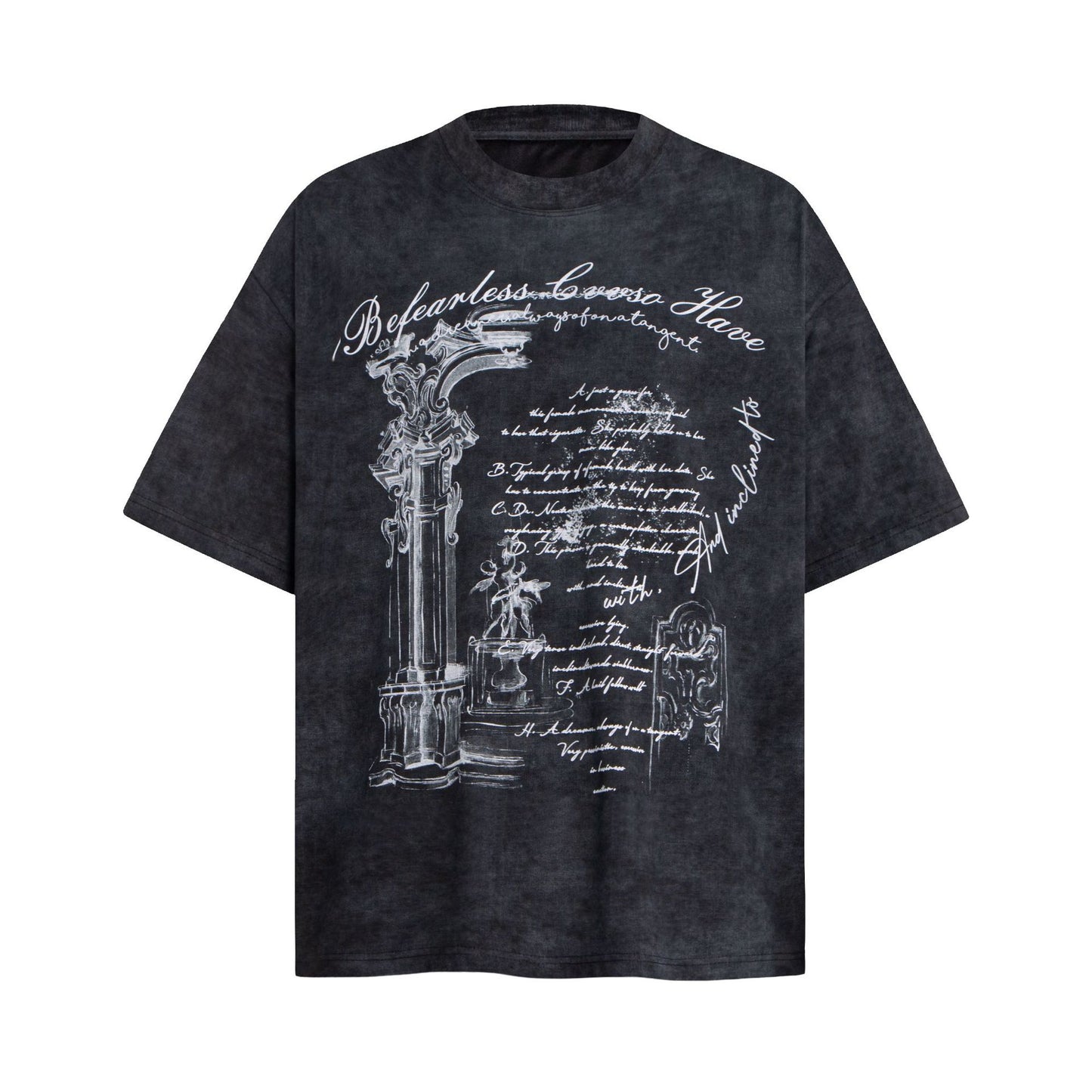 Ye T Shirt Summer Retro Old Short Sleeve T-Shirt
